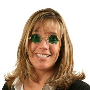 Elope 31120 Mini Shamrock Glasses Size One-Size