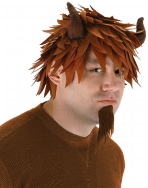 Elope 180714 Brown Pan Wig - Adult Regular Size