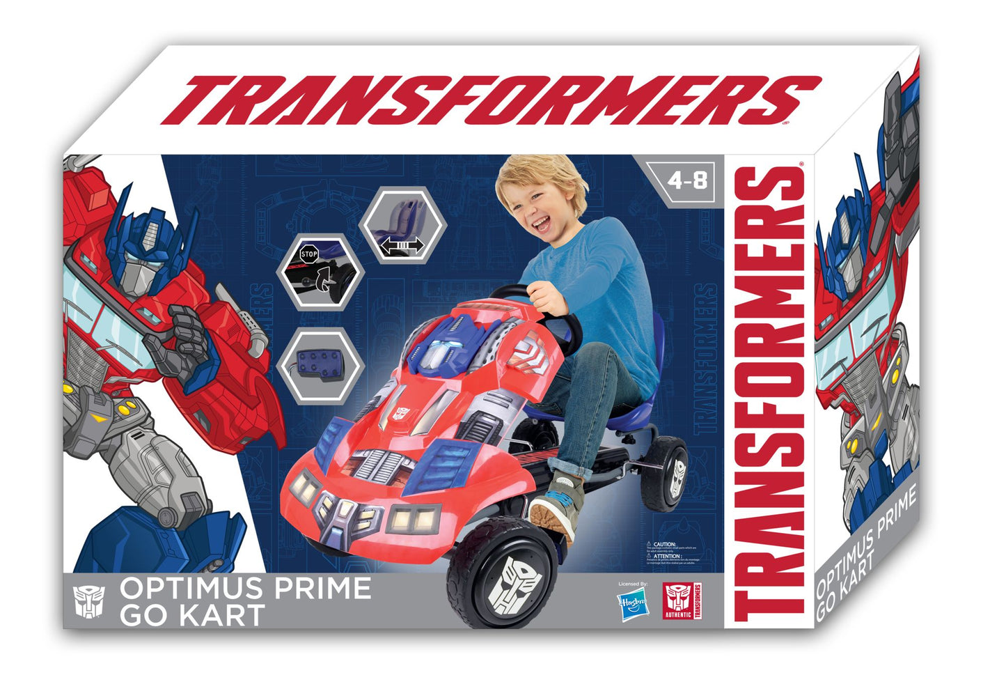 Hauck Transformers Optimus Prime Ride-On Pedal Go-Kart