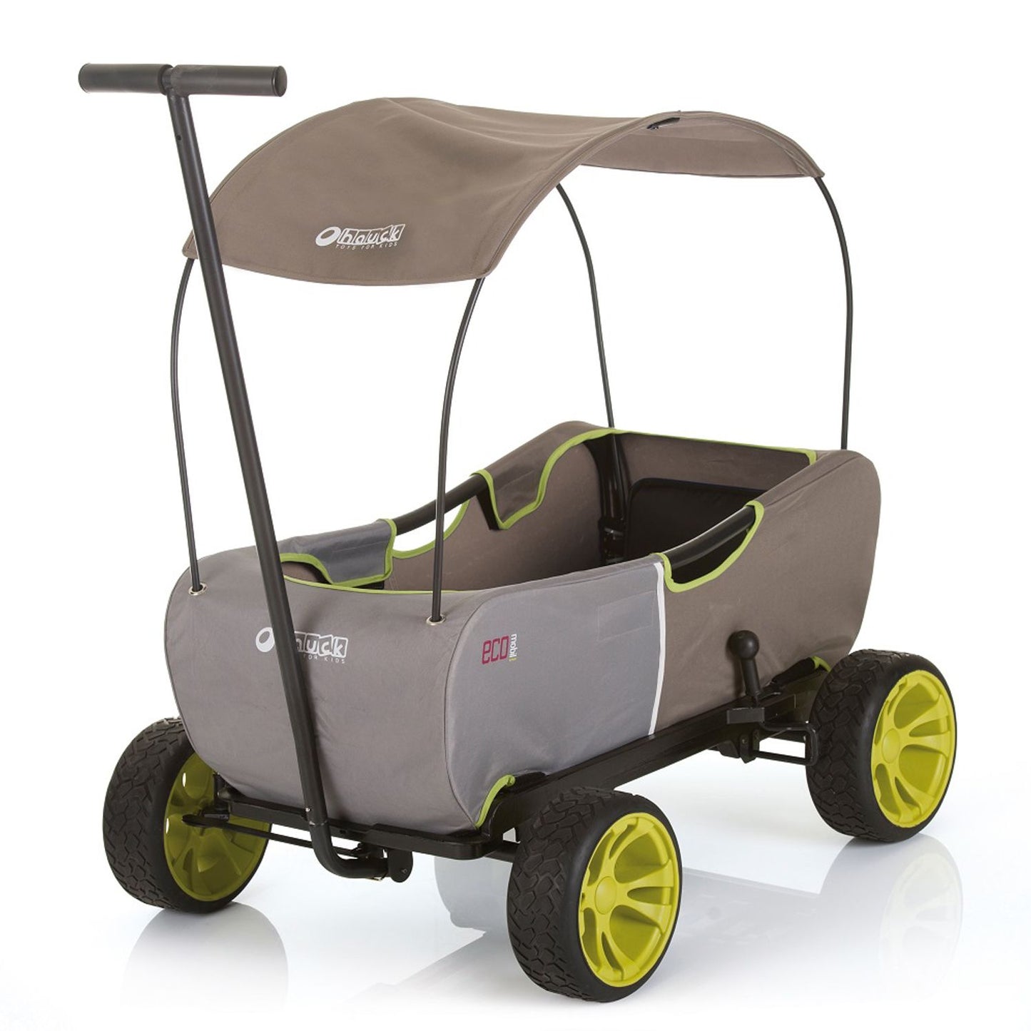 Hauck ECOmobil Foldable Hand-Pull Wagon, - Forest