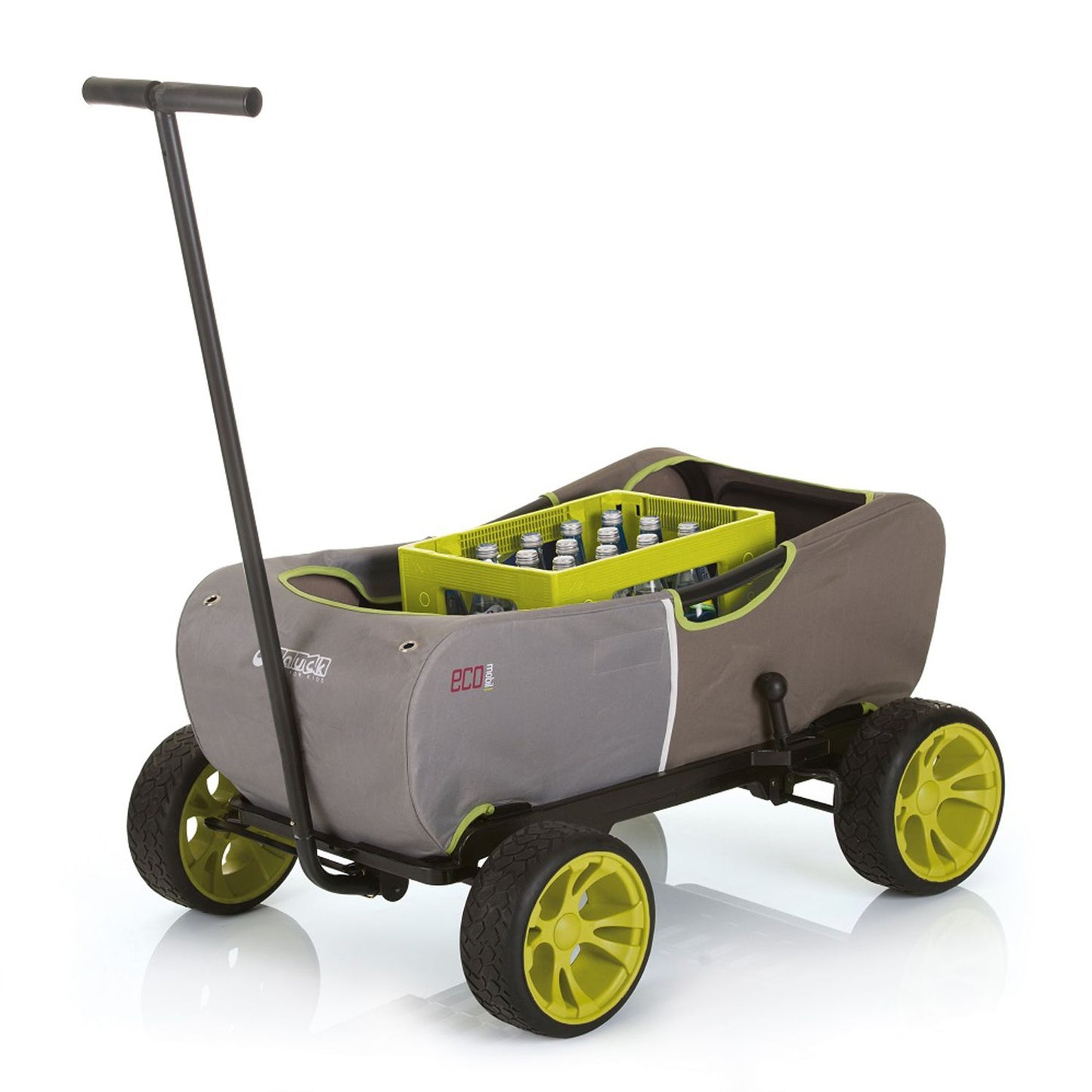 Hauck ECOmobil Foldable Hand-Pull Wagon, - Forest