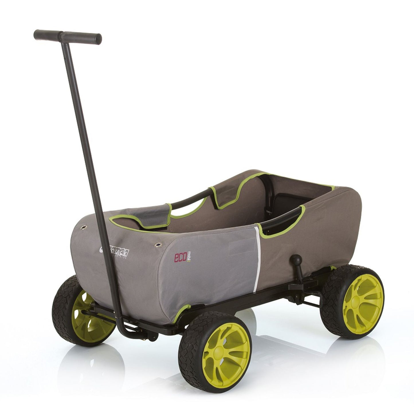 Hauck ECOmobil Foldable Hand-Pull Wagon, - Forest