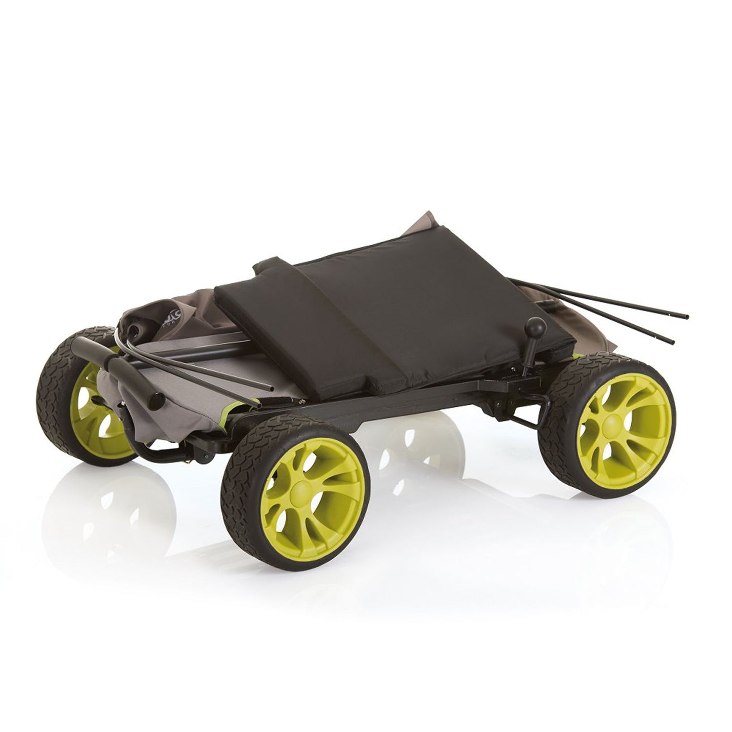Hauck ECOmobil Foldable Hand-Pull Wagon, - Forest