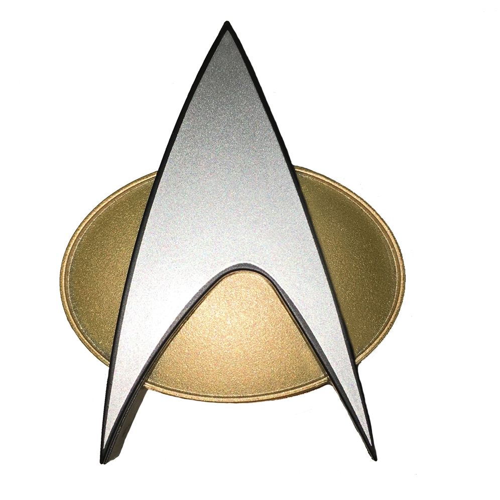 Star Trek: TNG Bluetooth Communications Badge With Chirp Sound Effect (30th Anniversary Edition)