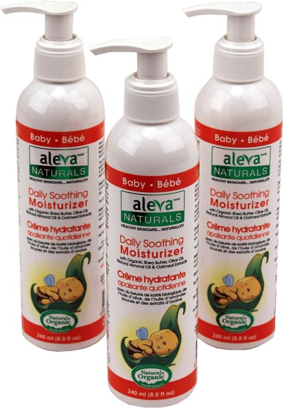 Aleva Naturals Daily Soothing Moisturizer, 8 oz