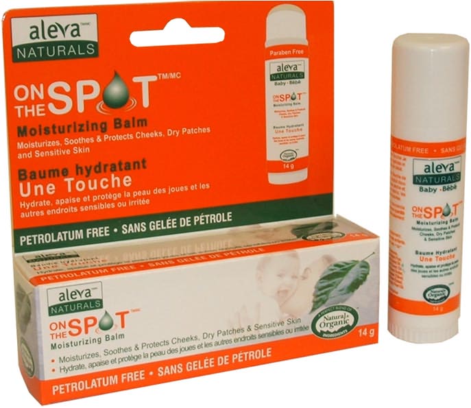 Aleva Naturals On the Spot Moisturizing Balm, 14g
