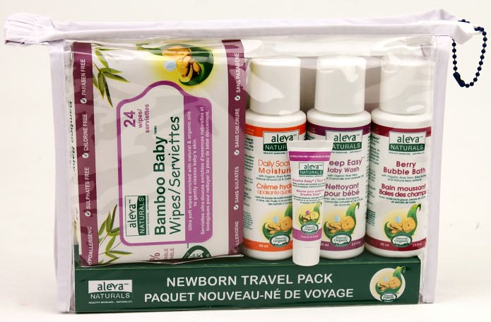Aleva Naturals Newborn Travel Pack-Kit