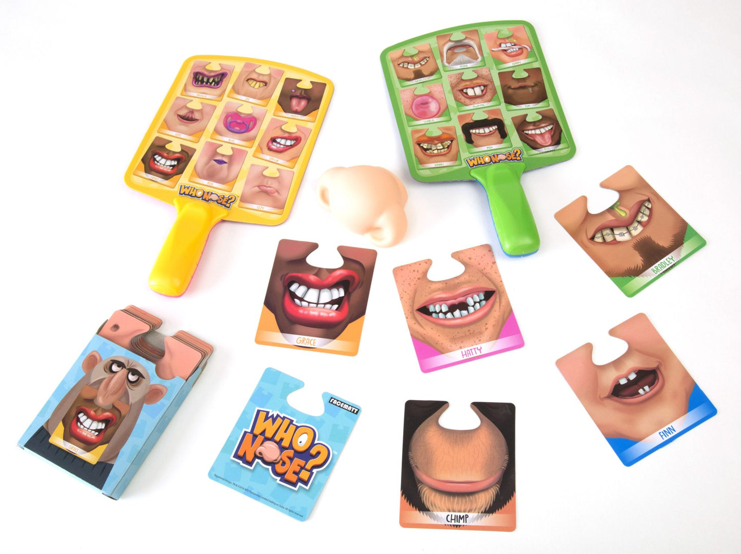 Outset Media Who Nose?: The Hilarious Race To Guess Your Face Game
