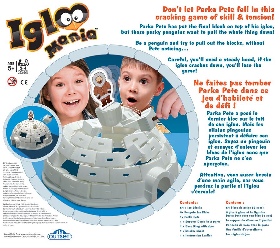 Outset Media Igloo Mania Game