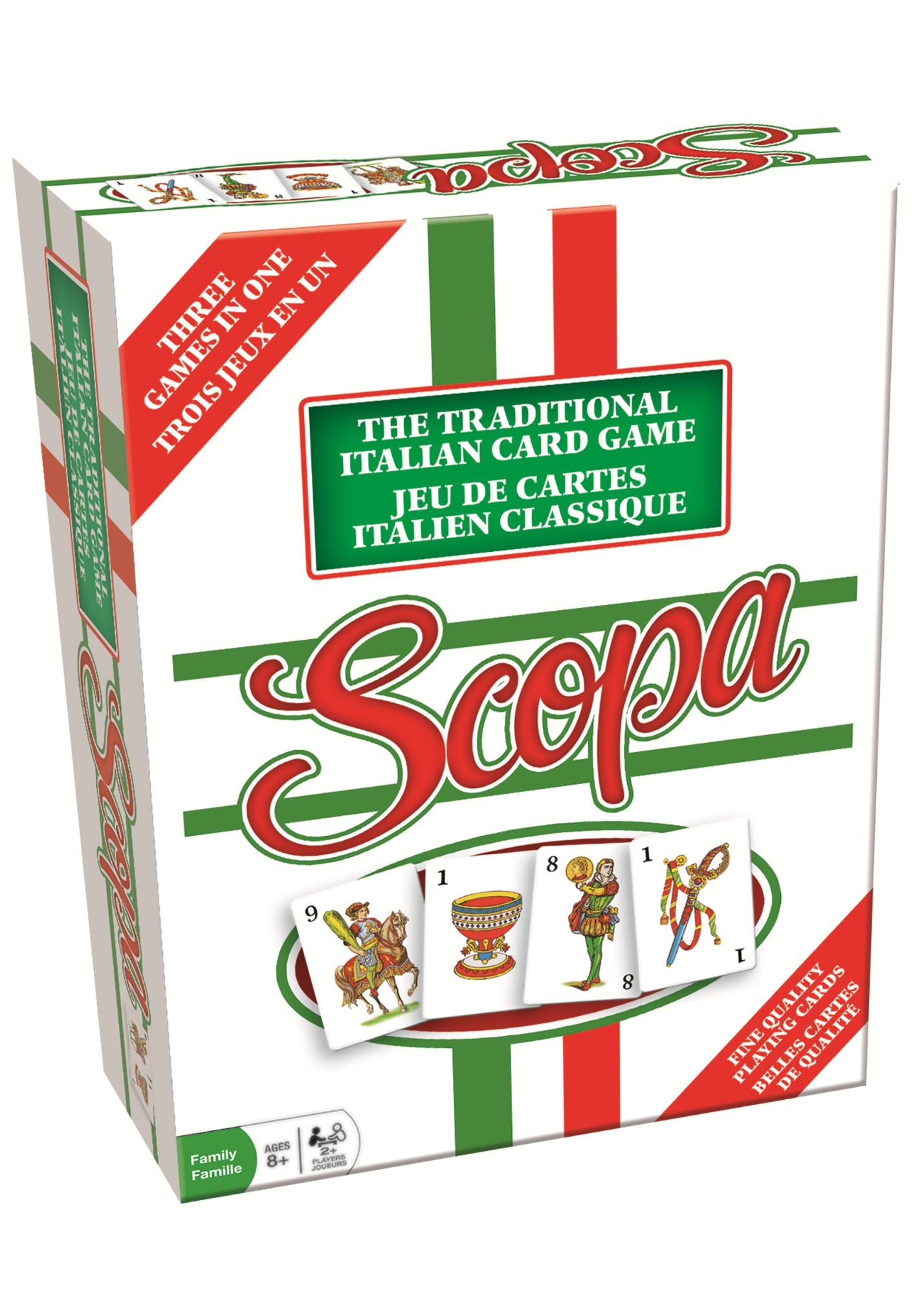 Outset Scopa Deluxe Card Game