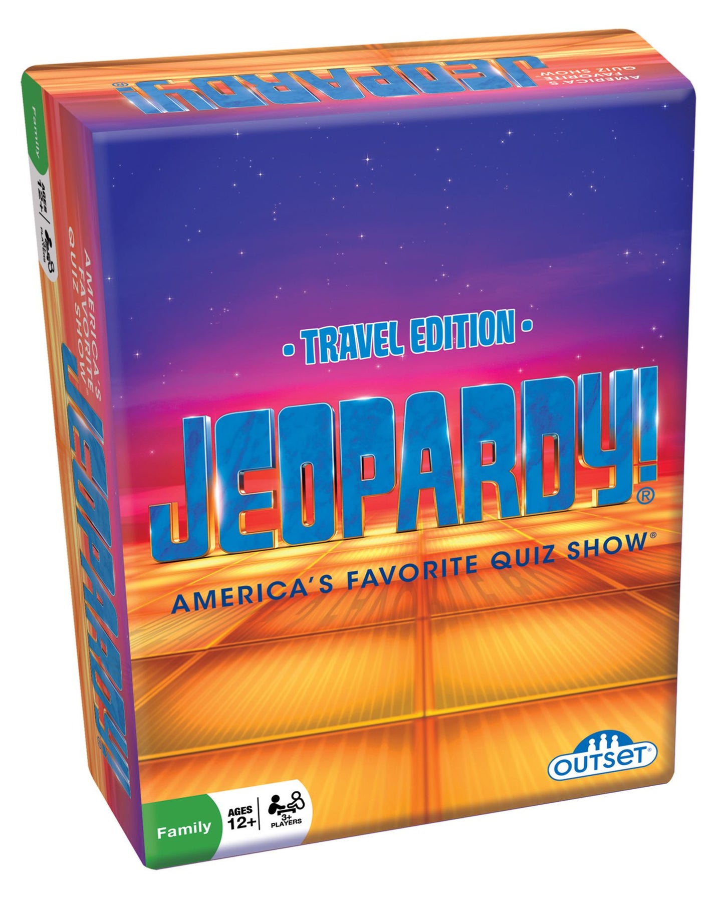 Outset Media Jeopardy! Travel Edition Game