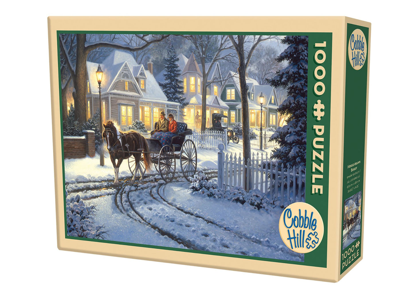 Cobble Hill Horse-Drawn Buggy Puzzle - 1,000 Pieces