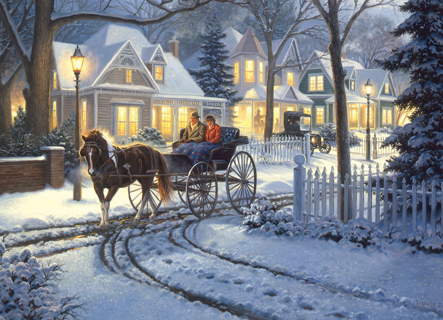 Cobble Hill Horse-Drawn Buggy Puzzle - 1,000 Pieces