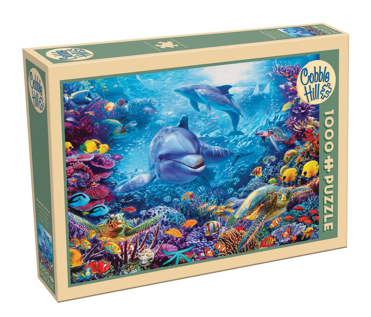 Cobble Hill Dolphins at Play Puzzle - 1,000 Pieces