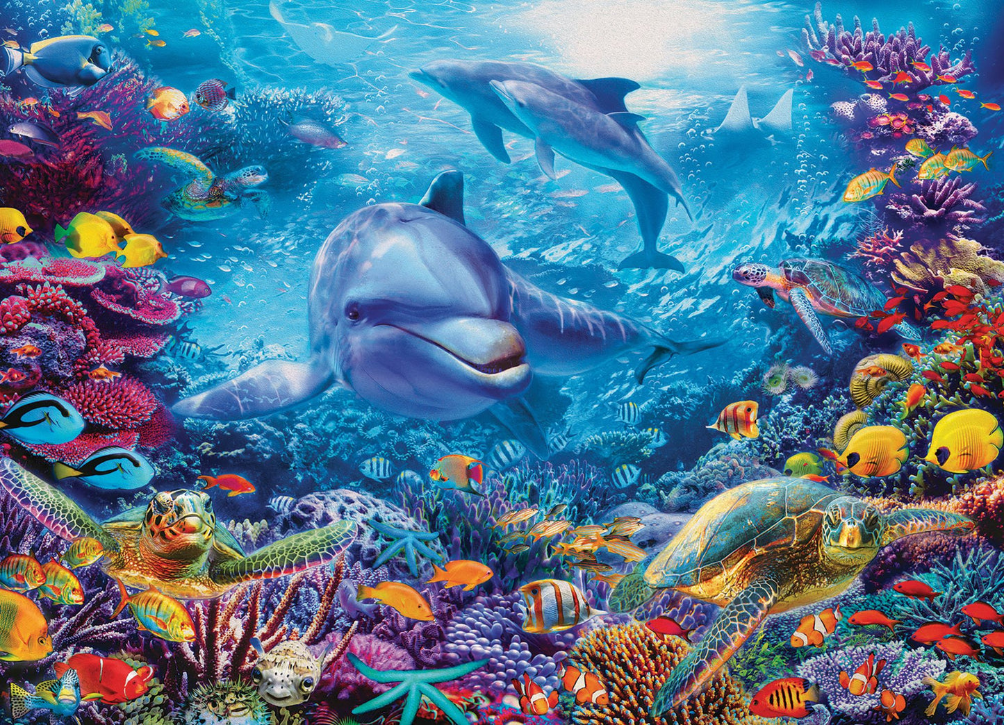 Cobble Hill Dolphins at Play Puzzle - 1,000 Pieces
