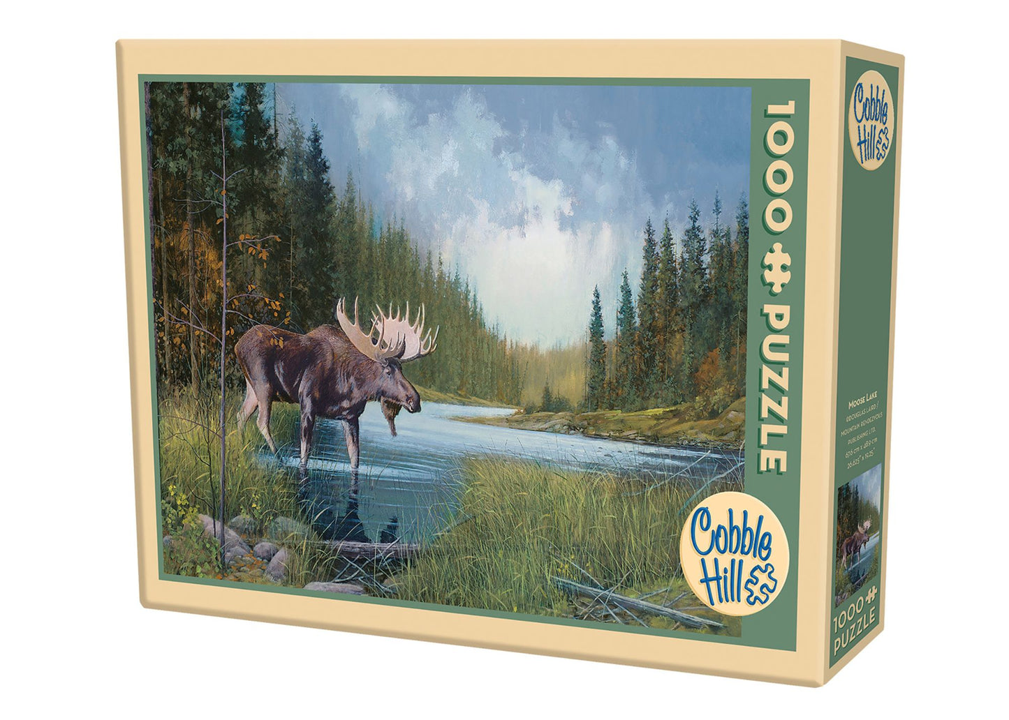 Cobble Hill Moose Lake Puzzle - 1,000 Pieces