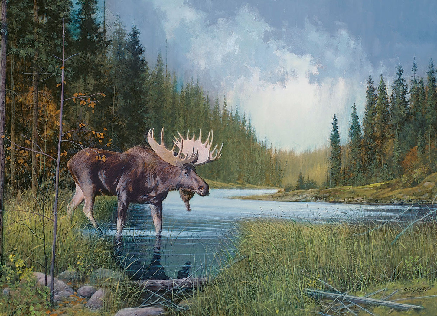 Cobble Hill Moose Lake Puzzle - 1,000 Pieces
