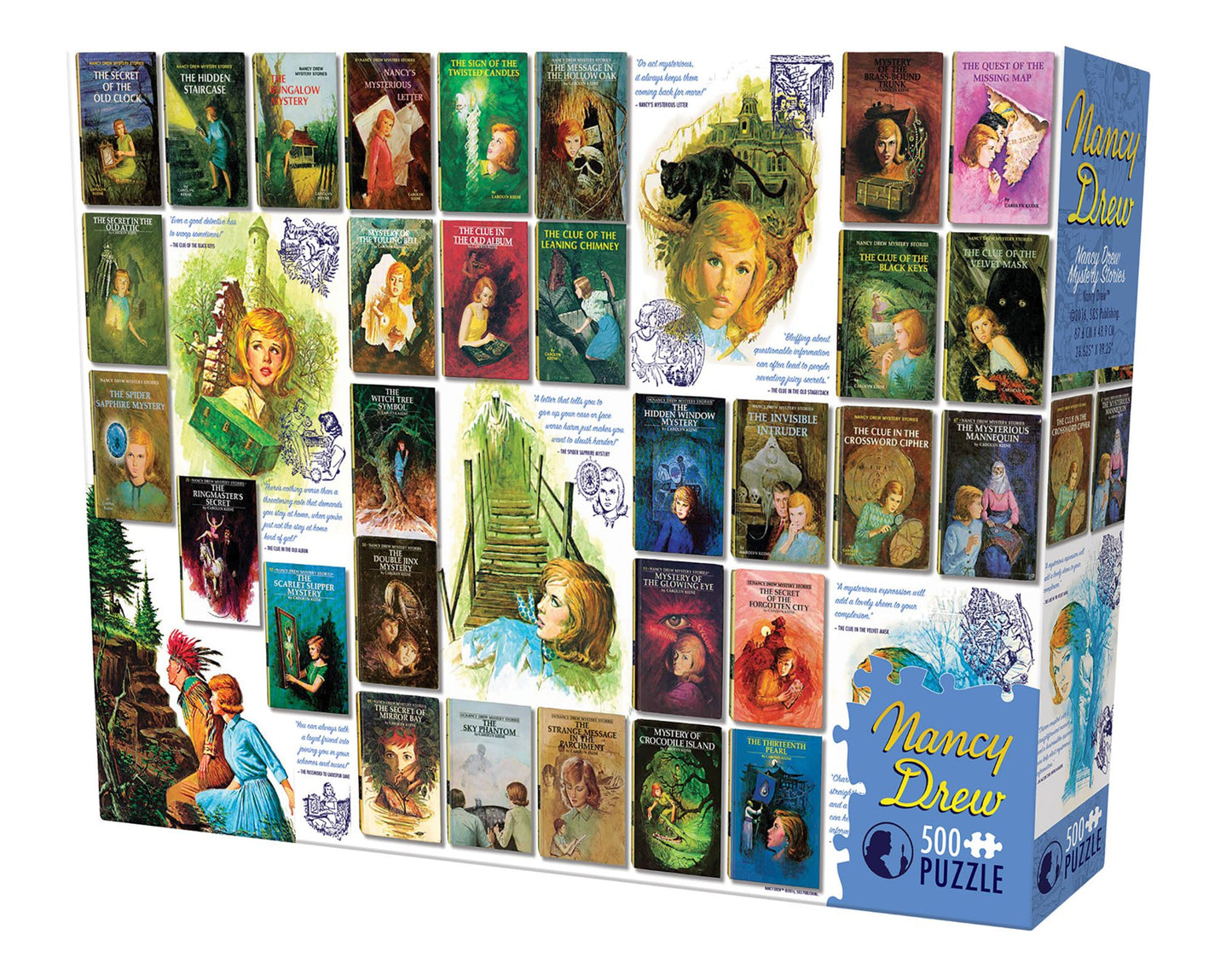 Cobble Hill Nancy Drew Mysteries Puzzle - 500 Pieces