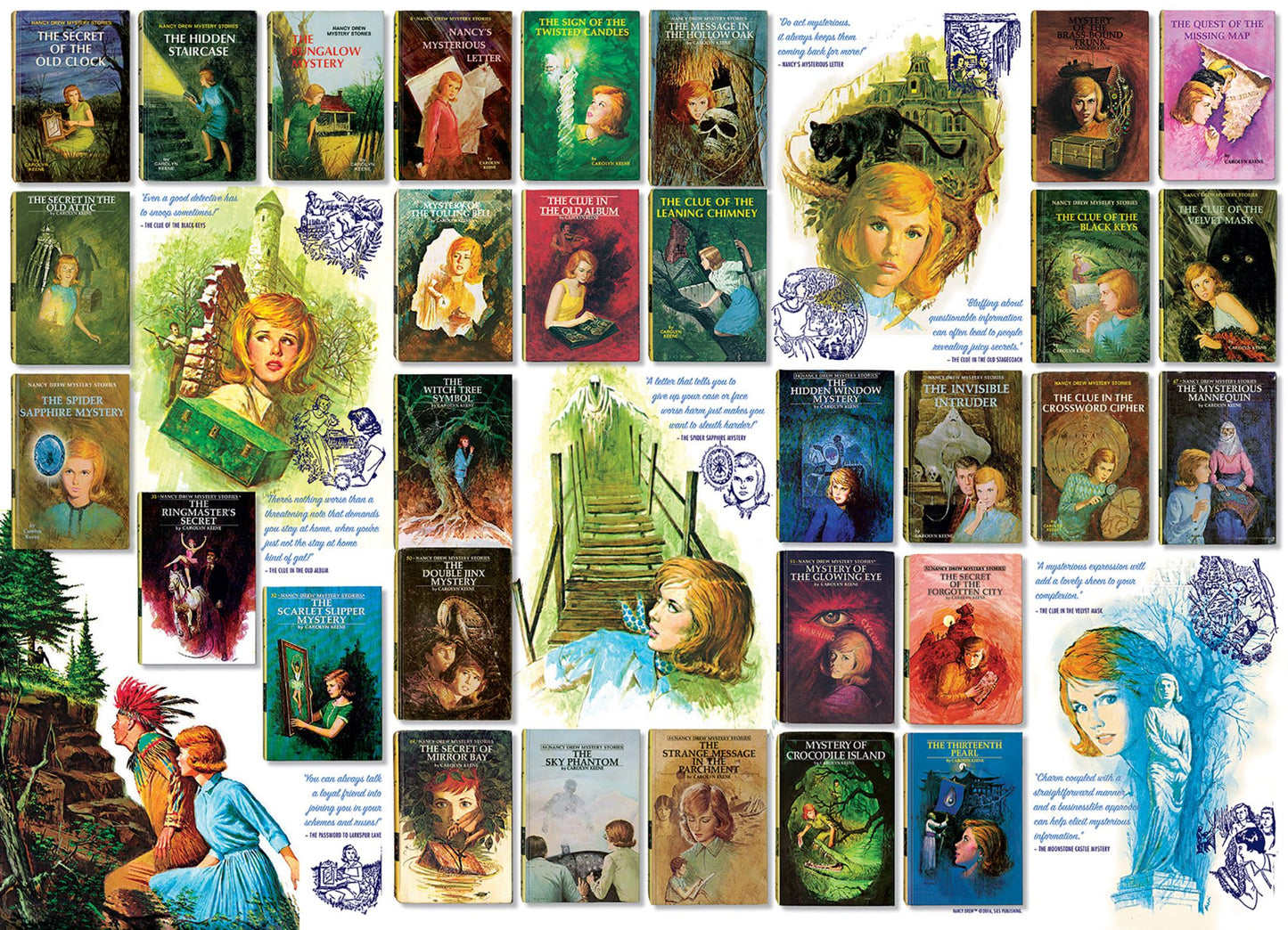 Cobble Hill Nancy Drew Mysteries Puzzle - 500 Pieces