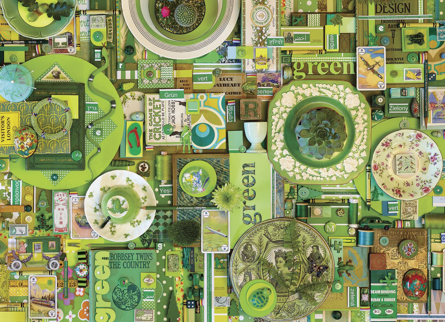Green 1000 pc puzzle