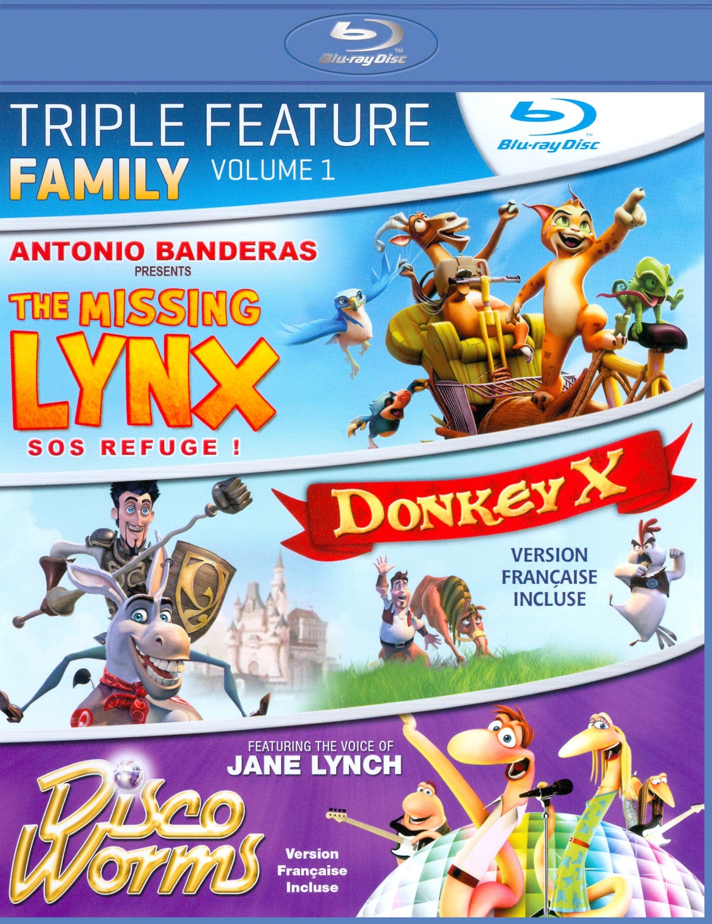 Family Triple Feature, Vol. 1 [Blu-ray]