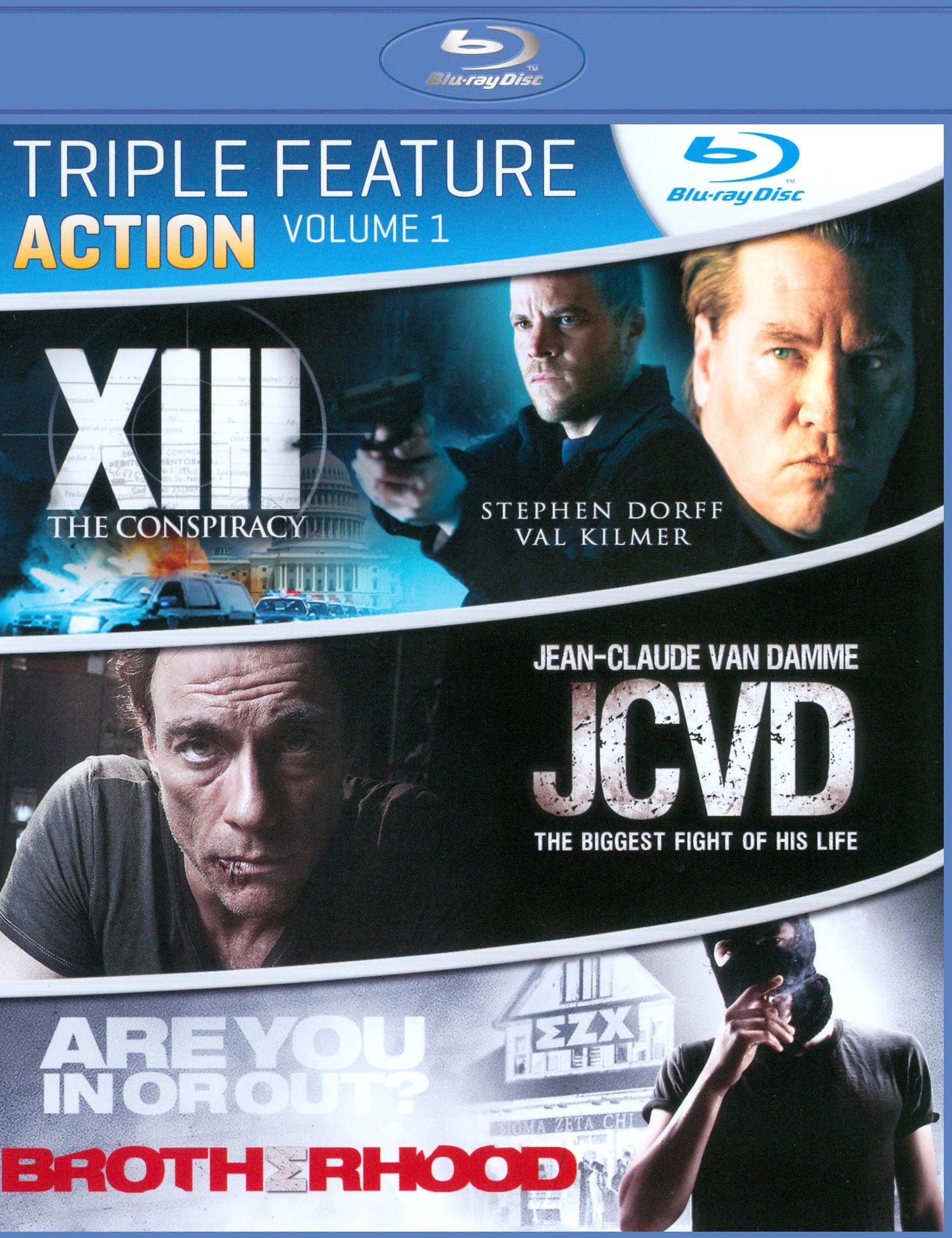 Action Triple Feature, Vol. 1 [Blu-ray]