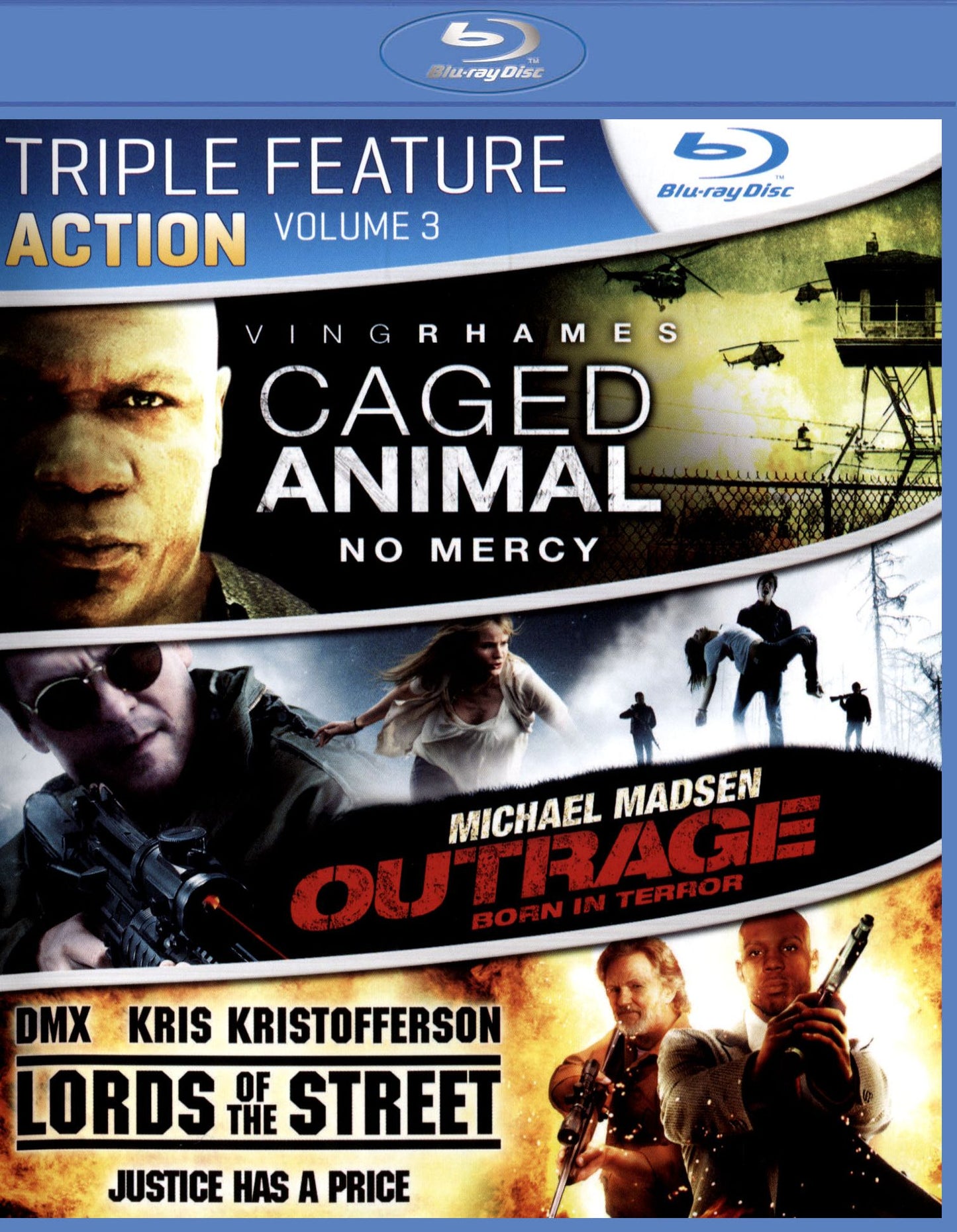 Action Triple Feature, Vol. 3 [Blu-ray]