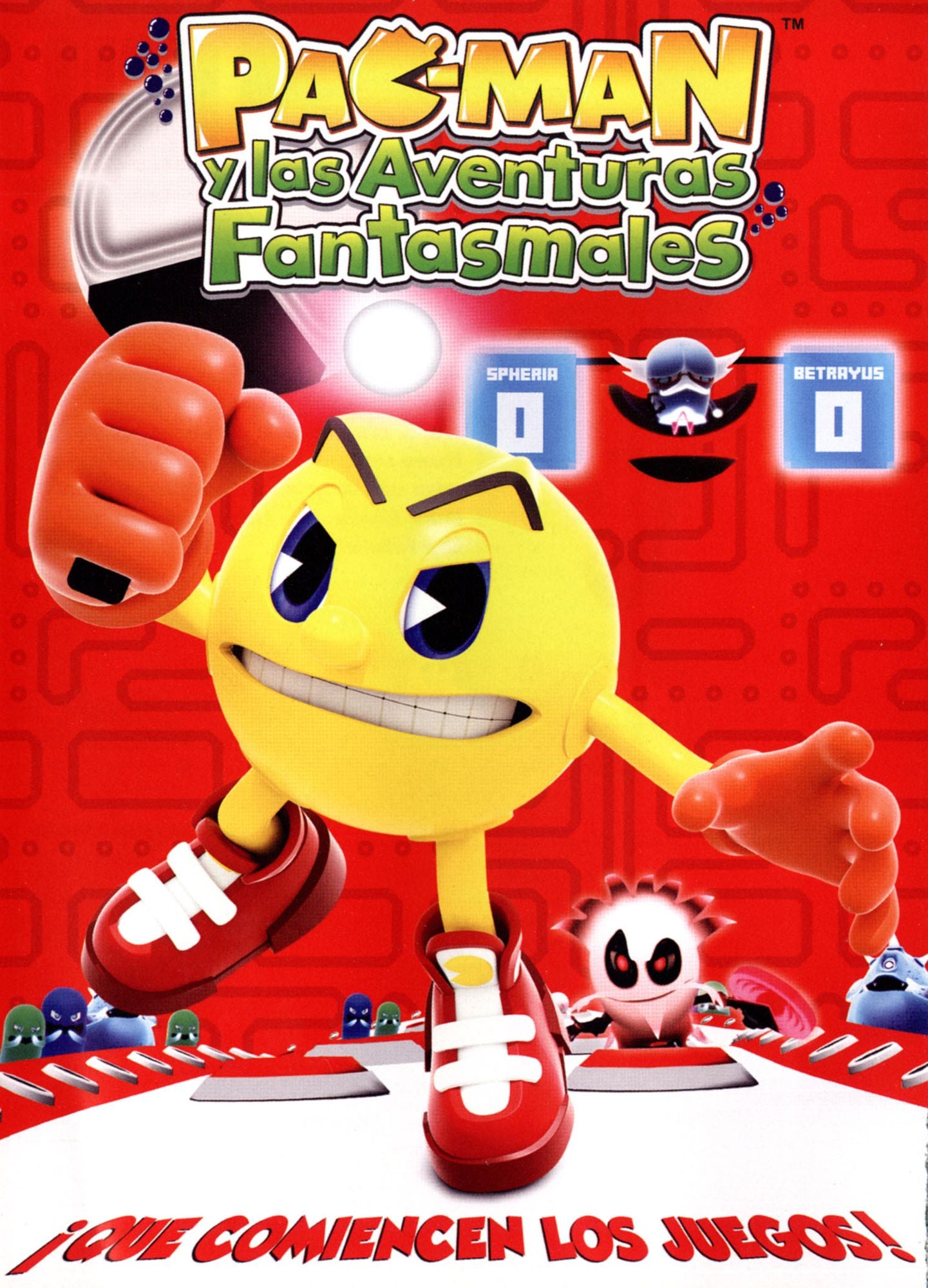 Pac-man Las Aventures Fantasmales - Que Comiencen