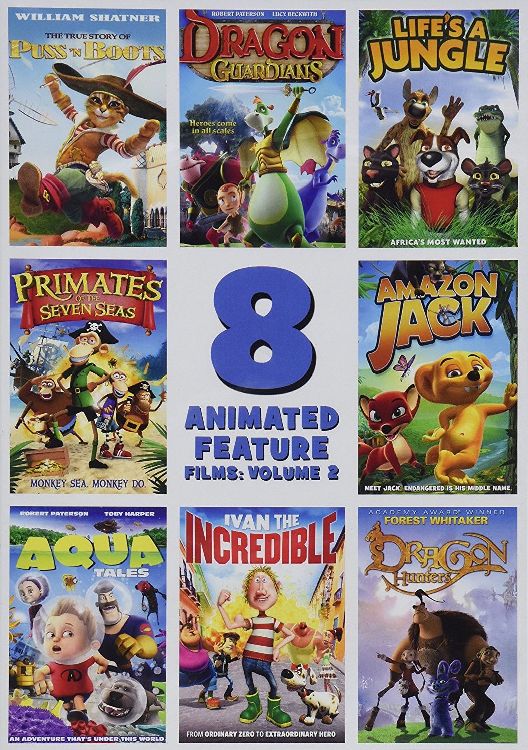 8 Feature Compilation: Kids Animated 2