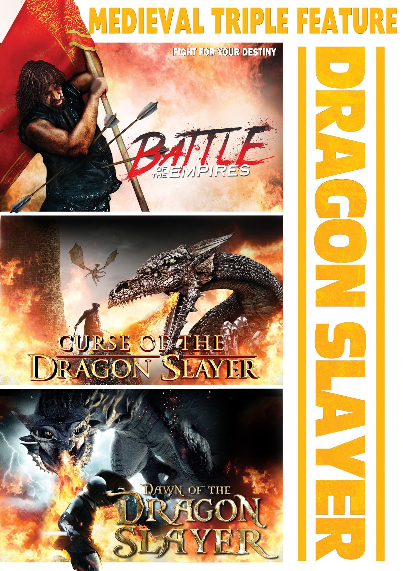 Dragonslayer: Medieval Triple Feature