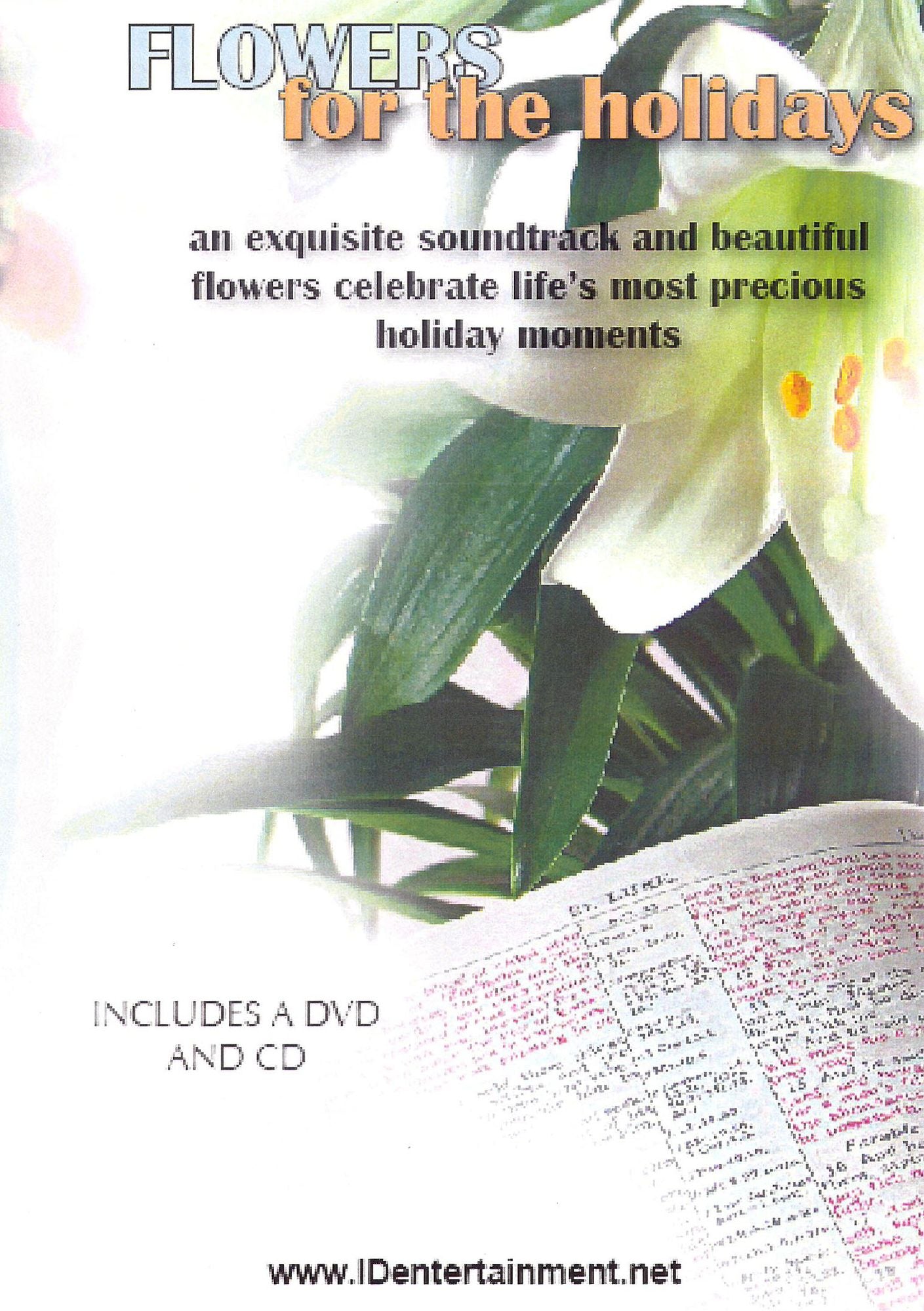 Flowers for the Holidays [With CD]