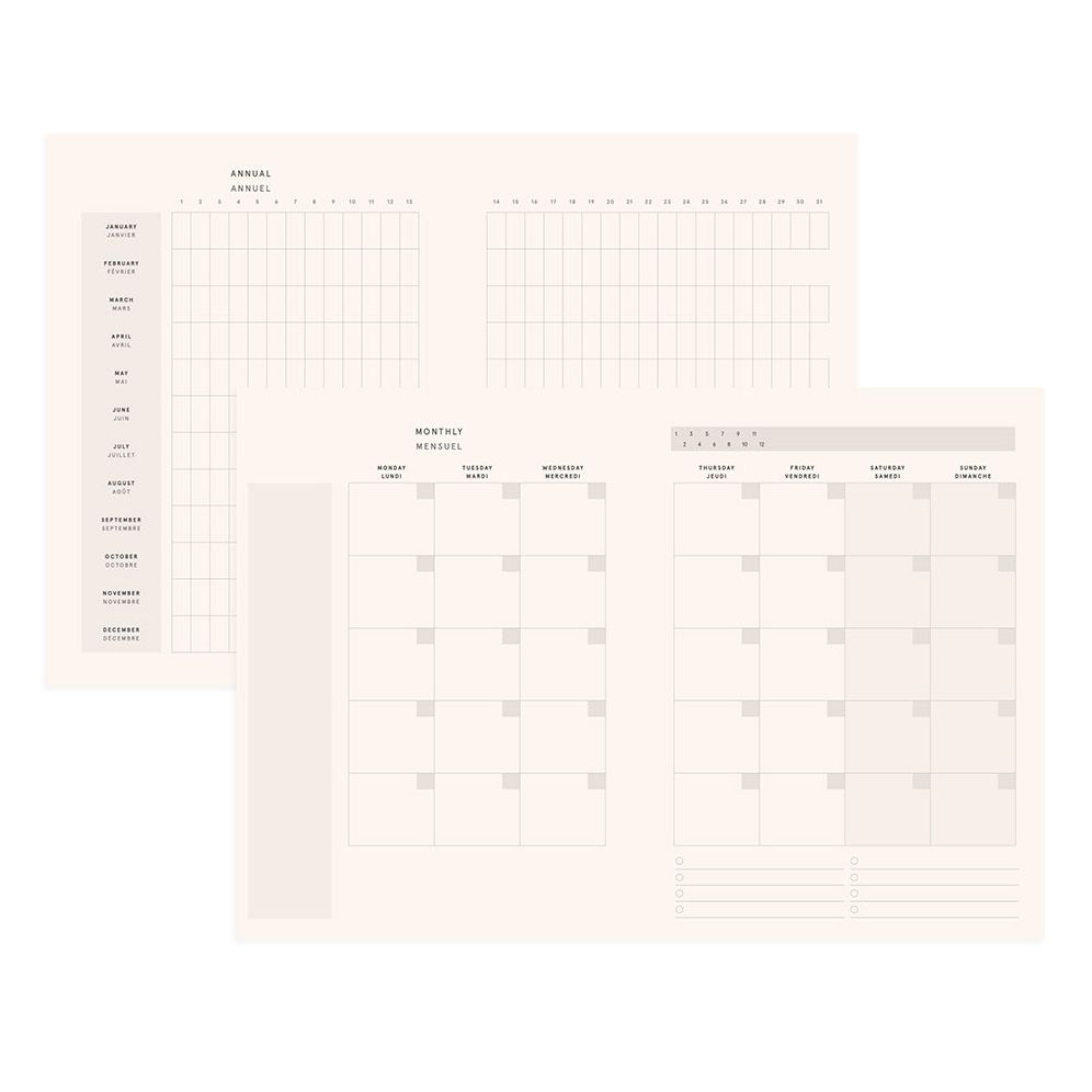 Wildflowers Undated Planner