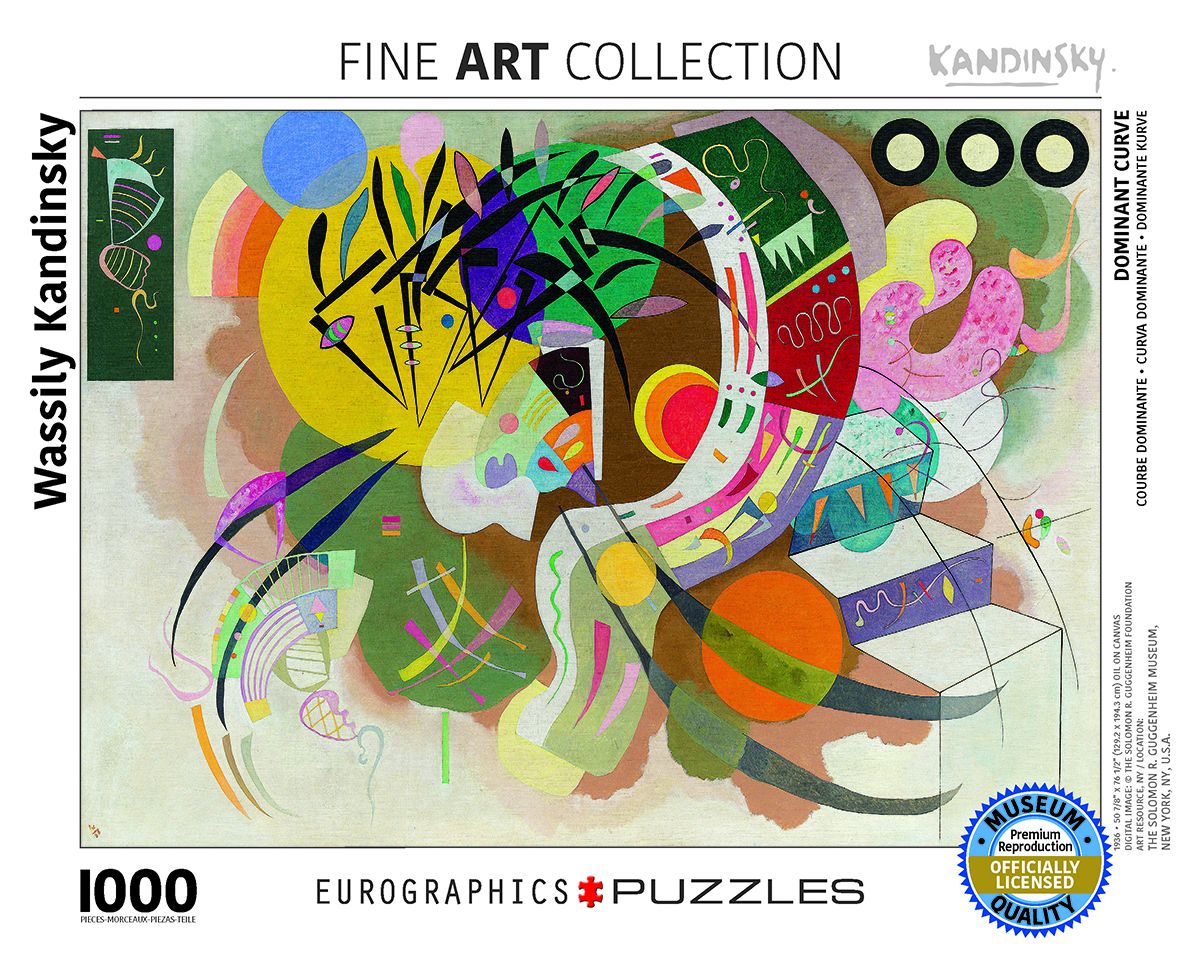 Kandinsky Dominant Cuve 1000 piece