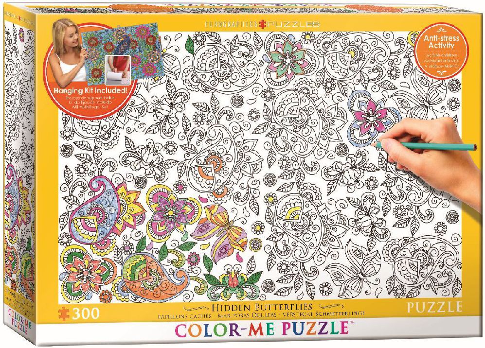 COLOR ME Hidden Butterflies