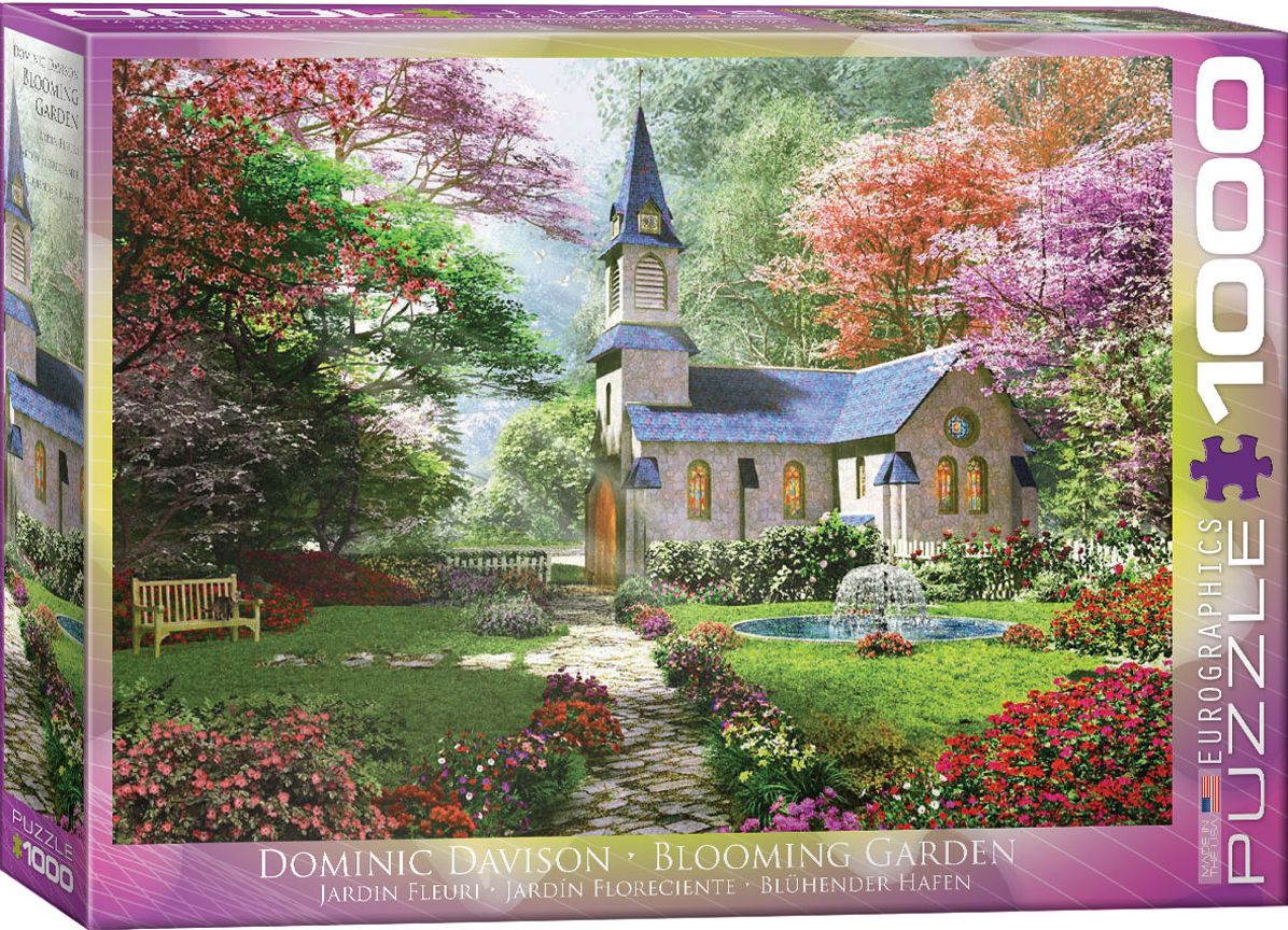 Dominic Davison - Blooming Garden 1000 Piece Puzzle