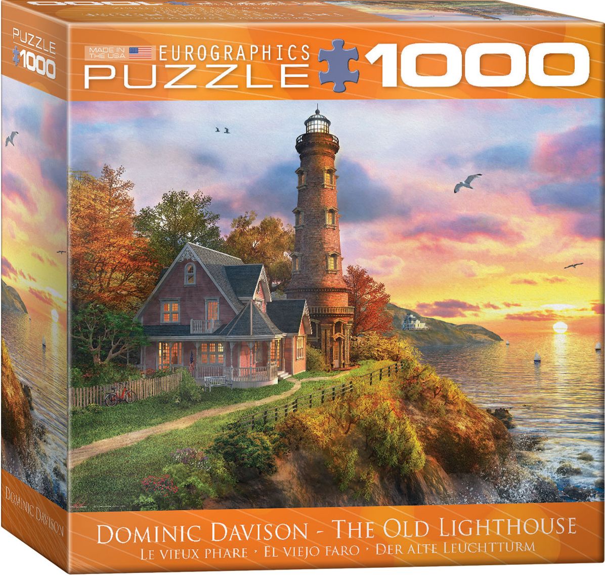 Dominic Davison - The Old Lighthouse 1000 Piece Puzzle