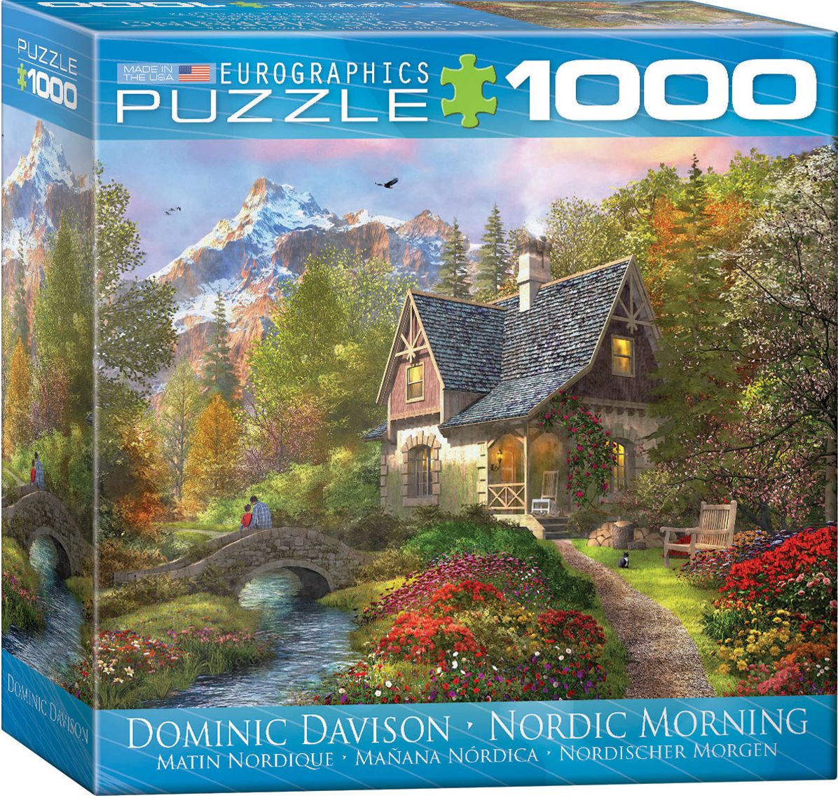 Dominic Davison - Nordic Morning 1000 Piece Puzzle