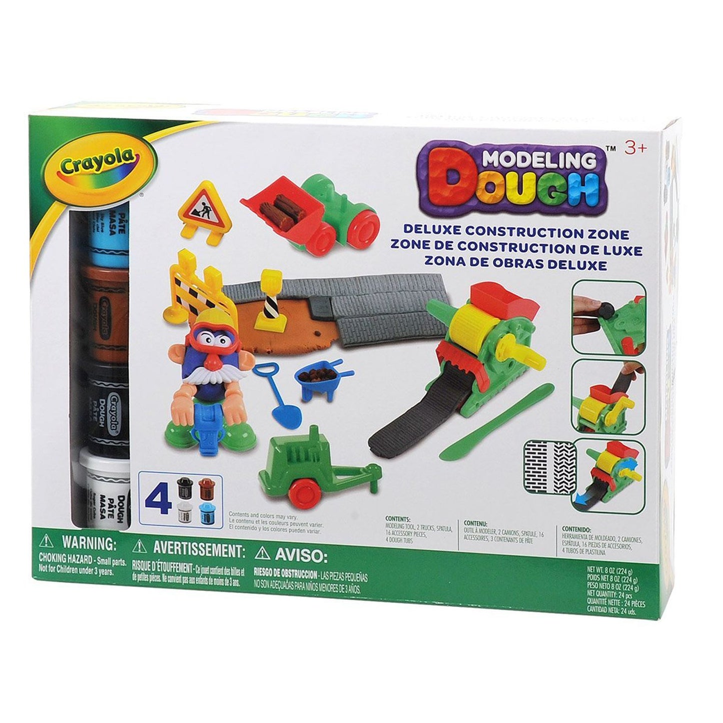 Crayola Deluxe Construction Zone Modeling Dough Kit