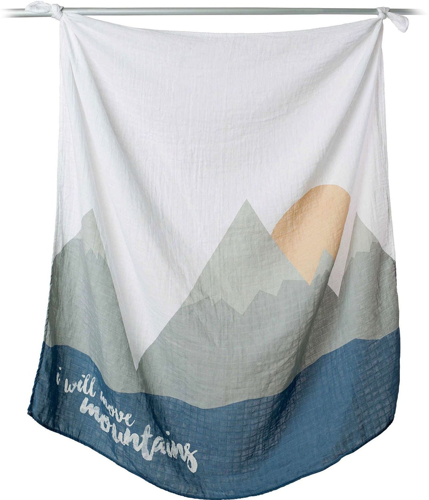 Baby's First Year Blanket/Cards - I Will Move Mountains