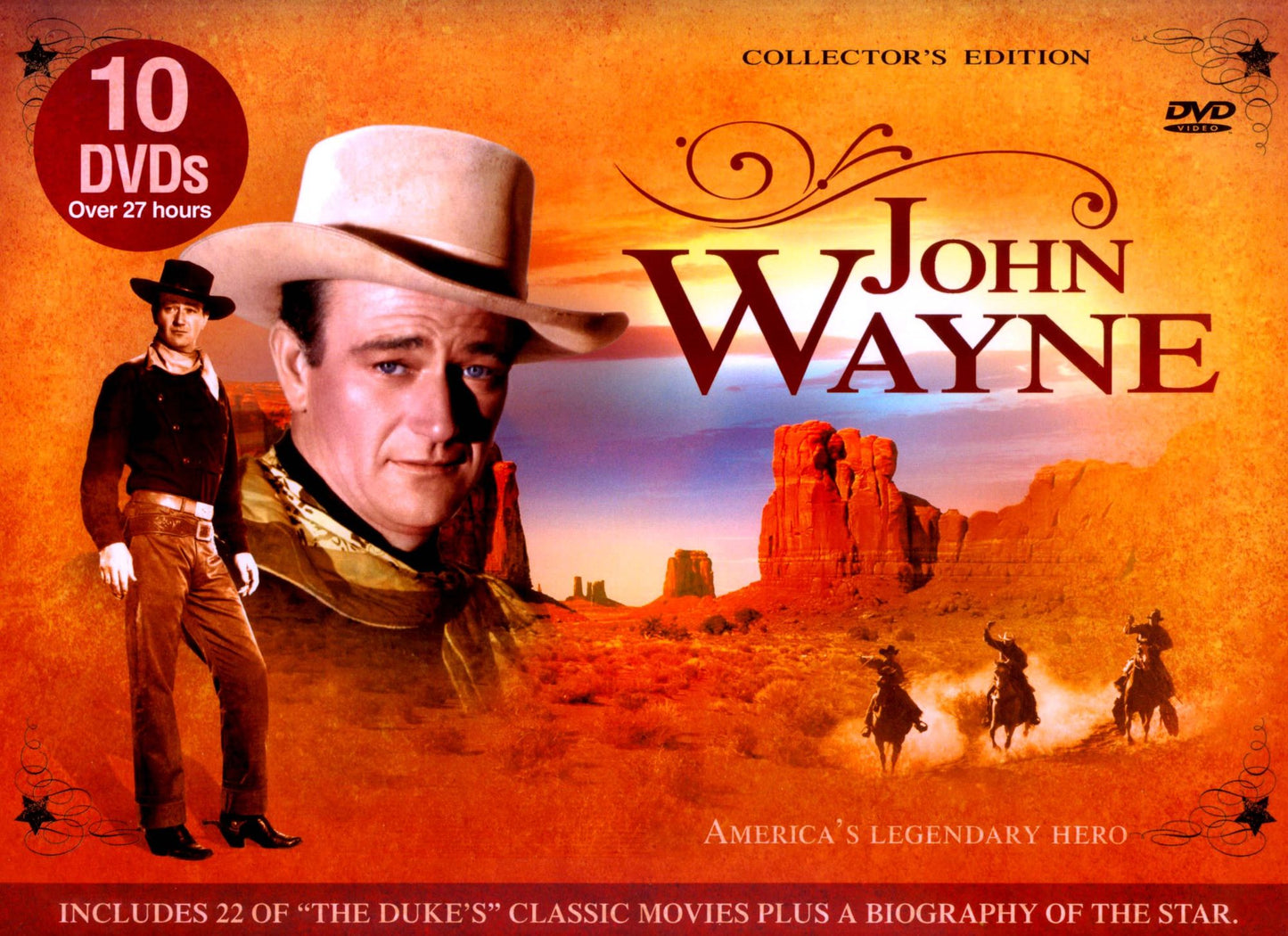 John Wayne: America's Legendary Hero [10 Discs]