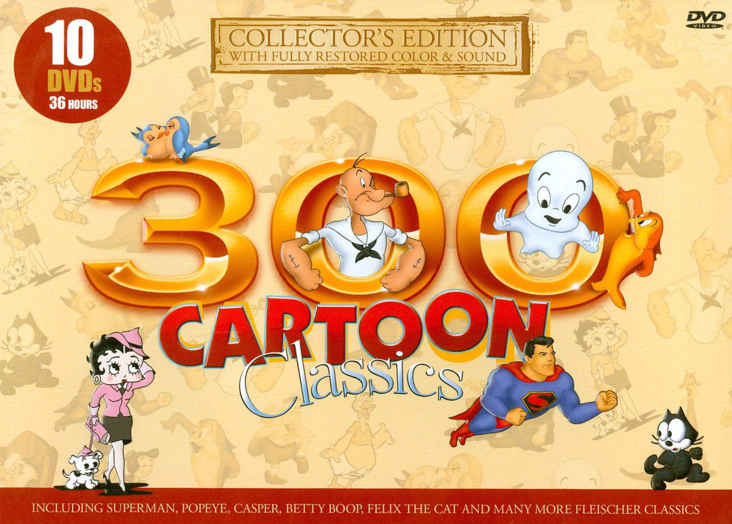 300 Cartoon Classics [10 Discs]