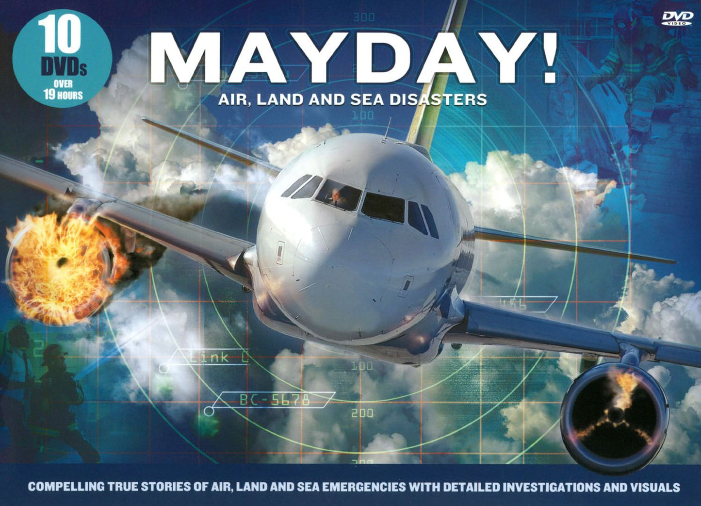 Mayday!: Air, Land and Sea Disasters [10 Discs]