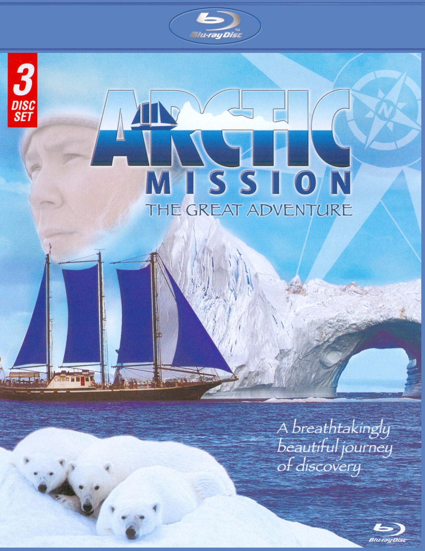 Arctic Mission: The Great Adventure [3 Discs] [Blu-ray]