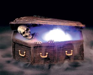 Seasons 146368 Resin and Plastic Coffin Fogger
