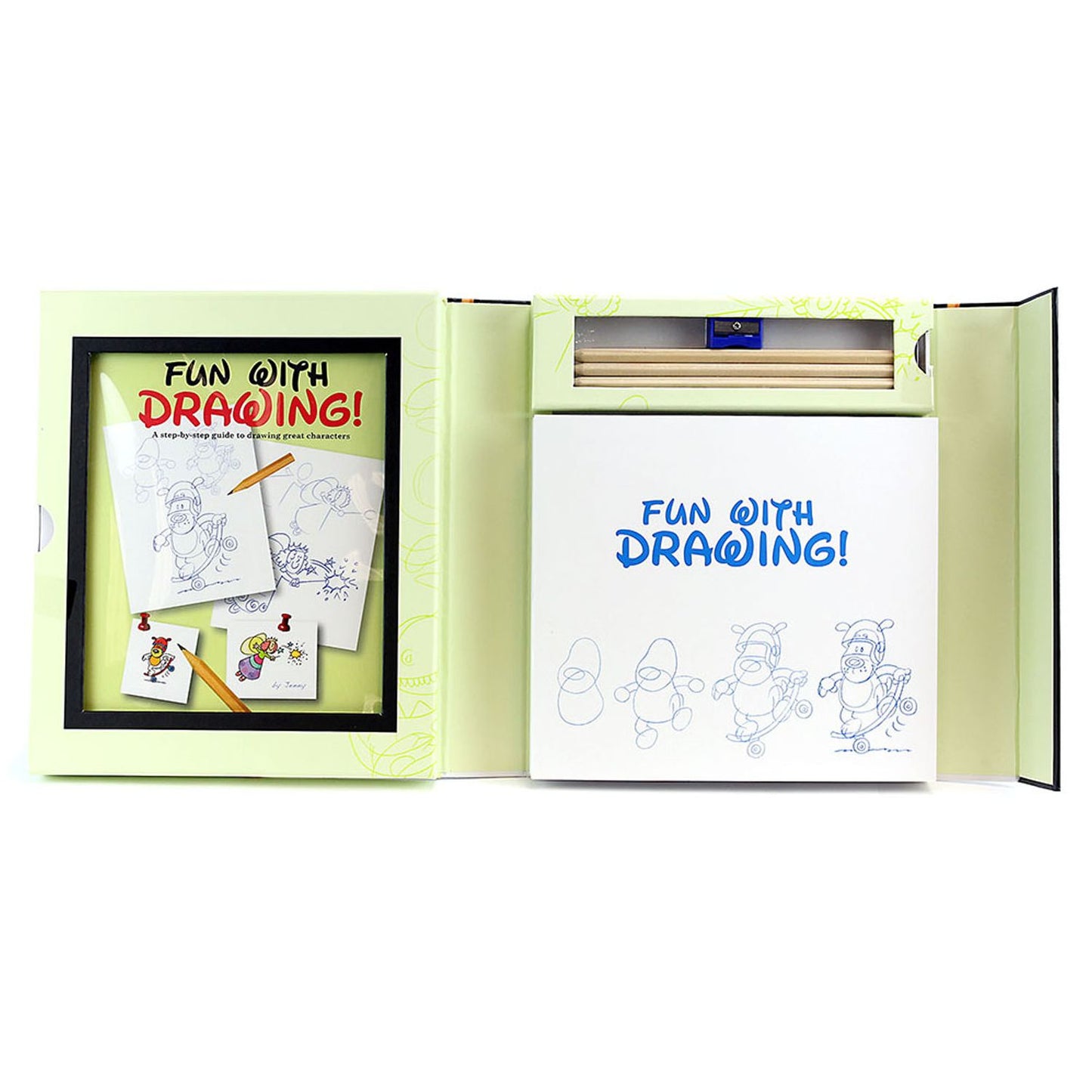 SpiceBox Fun With Drawing Characters Kit