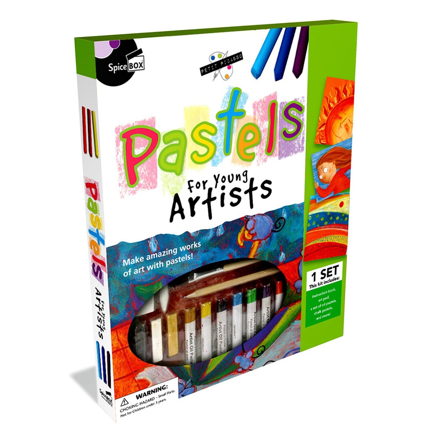 SpiceBox Petit Picasso Pastels Art Kit