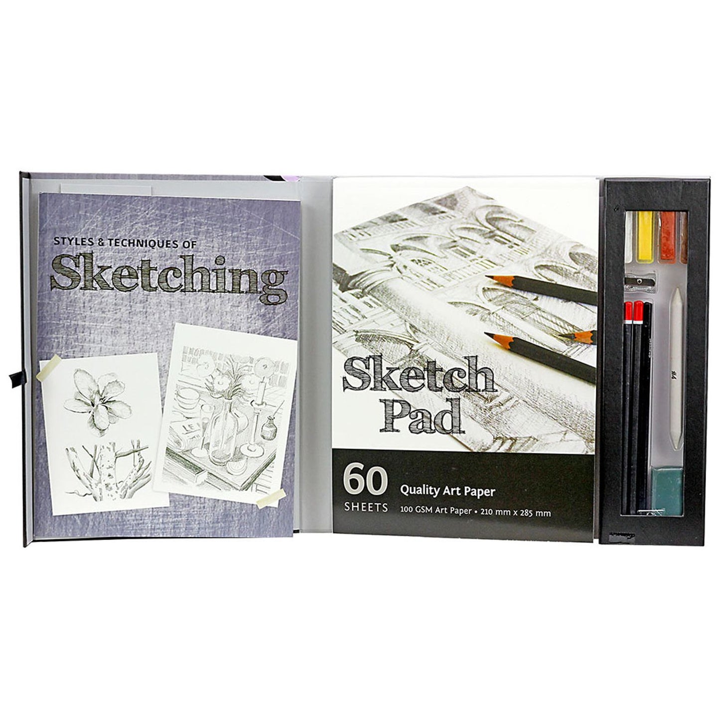 SpiceBox Master Class Styles & Techniques of Sketching Kit