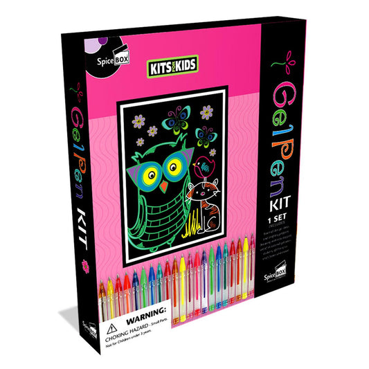 SpiceBox Kits For Kids Gel Pen Projects Kit