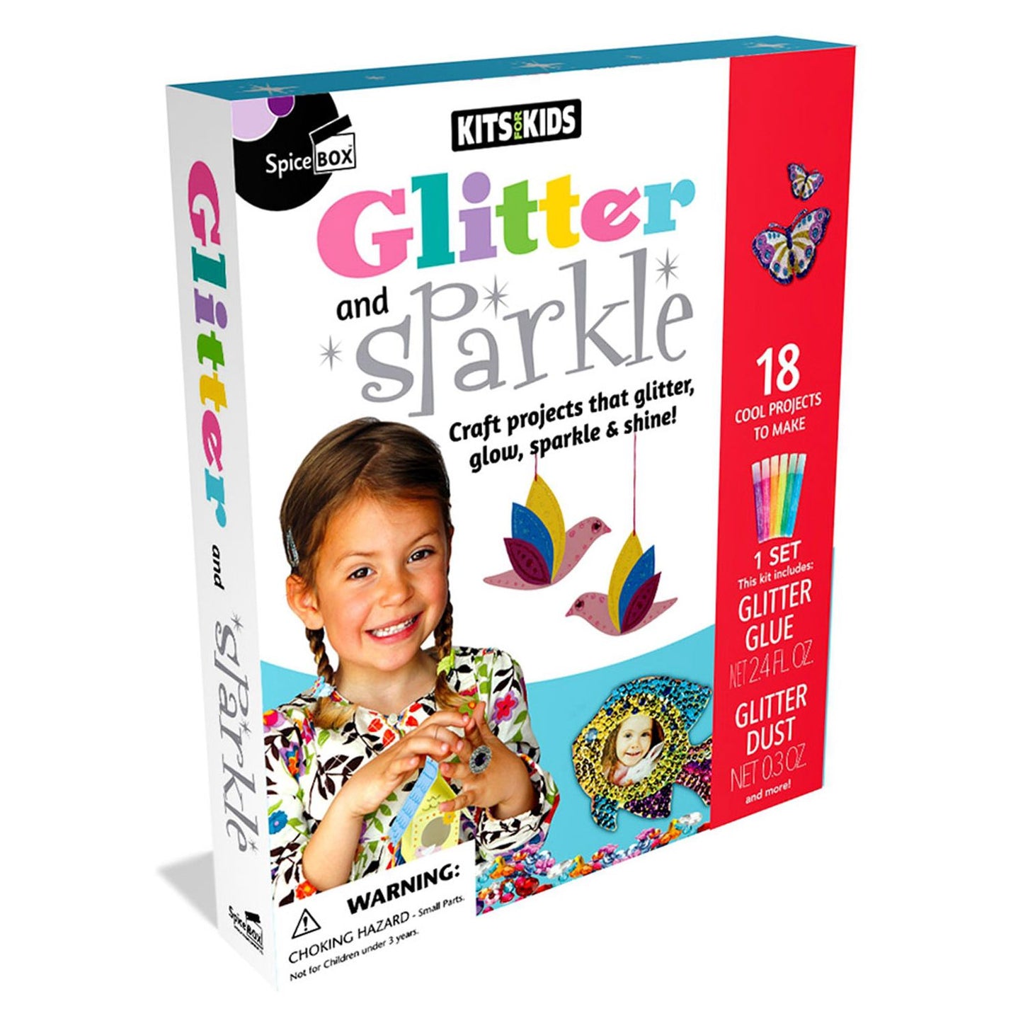 SpiceBox Kits For Kids Glitter & Sparkle Kit