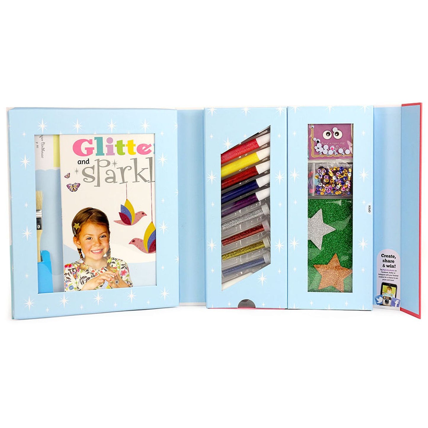SpiceBox Kits For Kids Glitter & Sparkle Kit